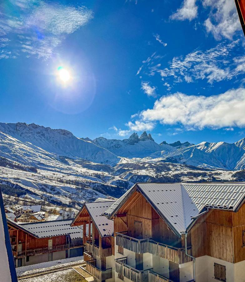 Vvf Residence Albiez-Montrond Maurienne Luaran gambar